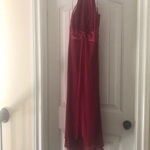 MAGGY LONDON Red Hot Halter Dress